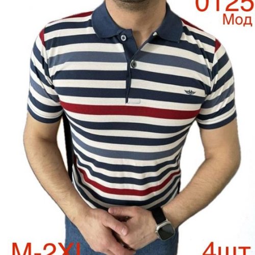 Футболка Надийка (M-2XL) 0125-5 navy (лето) Надийка 0125-5 navy