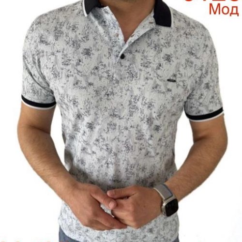 Футболка Надийка (M-2XL) 0126-1 l.grey (лето) Надийка 0126-1 l.grey