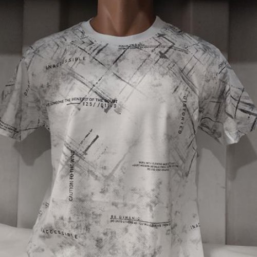 Футболка Panda (S-2XL) 1708 white (лето) Panda 1708 white