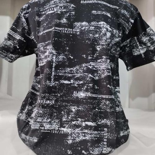 Футболка Panda (2XL-6XL) 1718 black (лето) Panda 1718 black