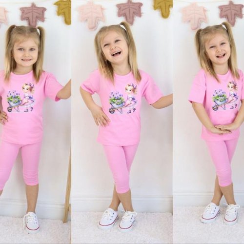 Костюм Fili kids (2-8) FK882 pink (лето) Fili kids FK882 pink