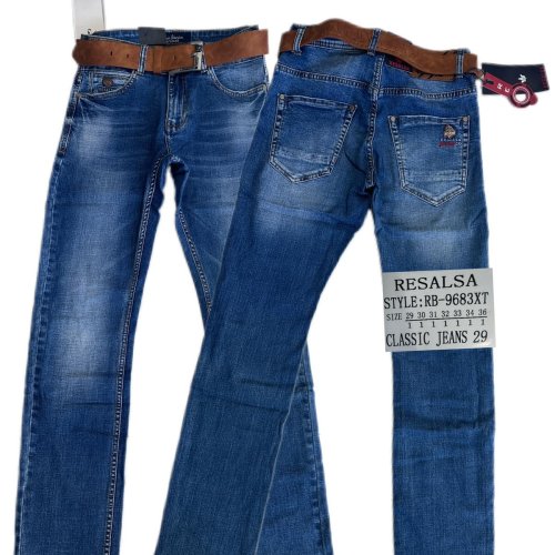 Джинсы God Baron (29-36) RB-9683XT blue (деми) God Baron RB-9683XT blue
