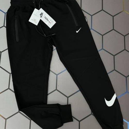 Штаны спорт Alex Clothes (S-2XL) 3318 black (деми) Alex Clothes 3318 black