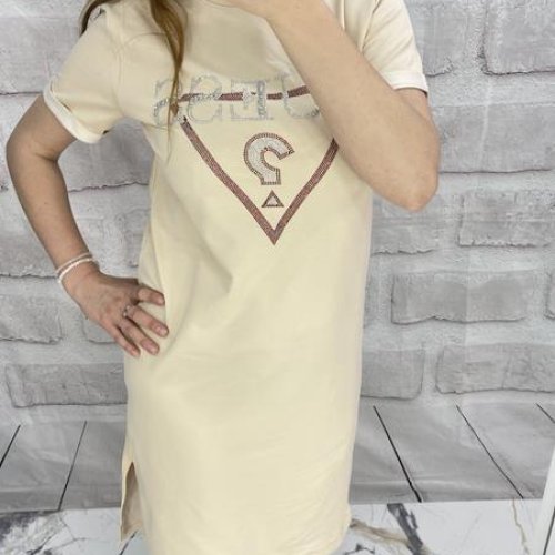 Платье Karon (S-L) 4772 beige (лето) Karon 4772 beige