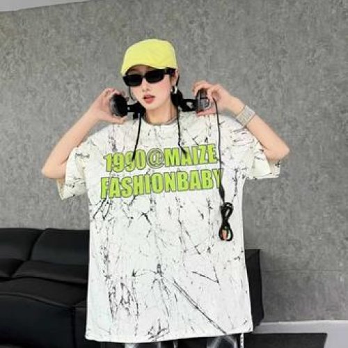 Футболка Karon (one size) 6133 white-green (лето) Karon 6133 white-green