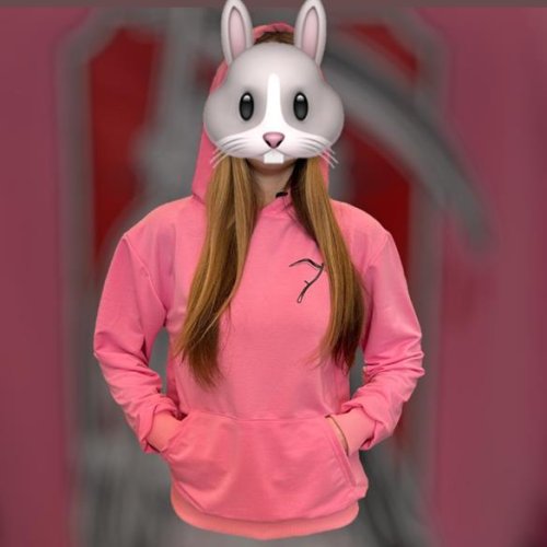 Худи Madoka (M-2XL) 827 pink (деми) Madoka 827 pink