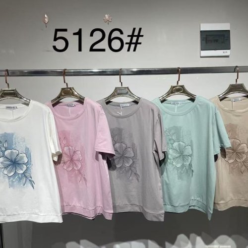 Футболка Direa (3XL-4XL) 5126 mix (лето) Direa 5126 mix