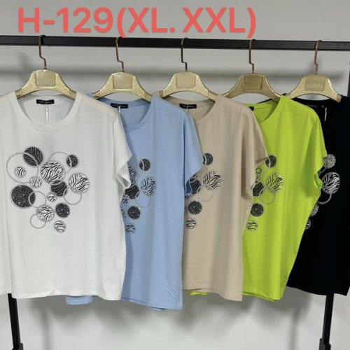 Футболка Direa (XL-2XL) H129 mix (лето) Direa H129 mix