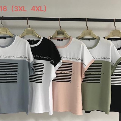 Футболка Direa (3XL-4XL) H216 mix (лето) Direa H216 mix