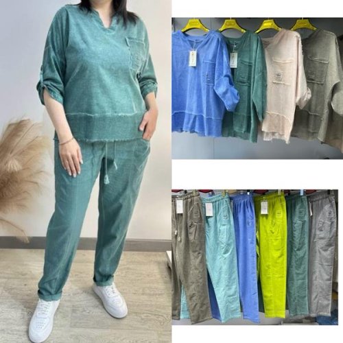 Блузка Kaffir Lily (52-58) KL6 green (деми) Kaffir Lily KL6 green