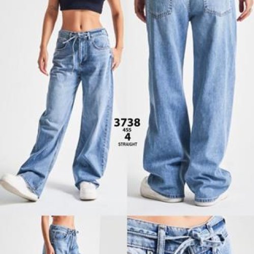 Джинсы Jeans Style (34-42) 3738-4 l.blue (деми) Jeans Style 3738-4 l.blue