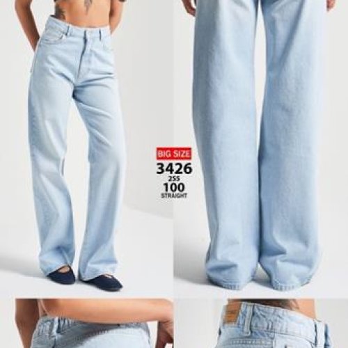 Джинсы Jeans Style (38-48) 3426-100 l.blue (деми) Jeans Style 3426-100 l.blue
