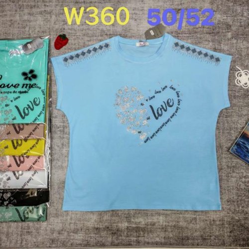 Футболка Love me (50-52) W360 mix (лето) Love me W360 mix