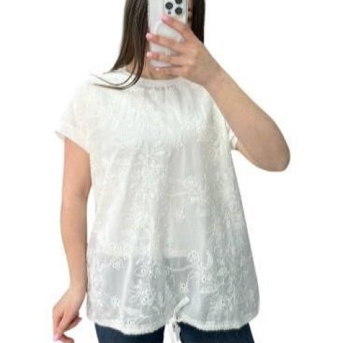Футболка Ekvato (48-54) 25042 white (лето) Ekvato 25042 white