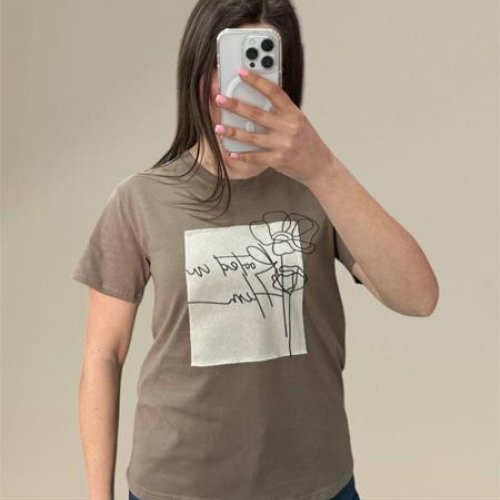 Футболка Novetly Store (44-48) 25050 d.grey (лето) Novetly Store 25050 d.grey