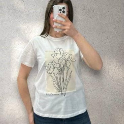Футболка LeVisha (44-48) 25049 white (лето) LeVisha 25049 white
