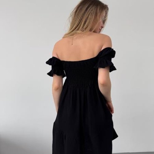 Платье Arina (42-48) 1567 black (лето) Arina 1567 black