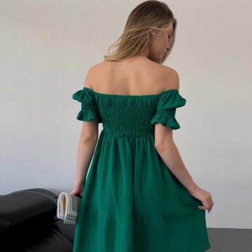 Платье Arina (42-48) 1567 green (лето) Arina 1567 green
