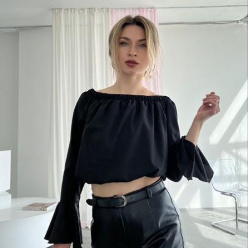 Топ Arina (42-48) 2439 black (лето) Arina 2439 black