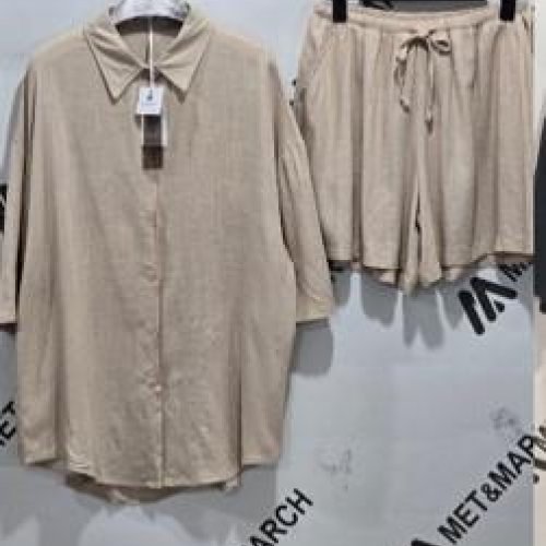 Костюм Dalkosti Shop (42-48) 8551 beige (лето) Dalkosti Shop 8551 beige