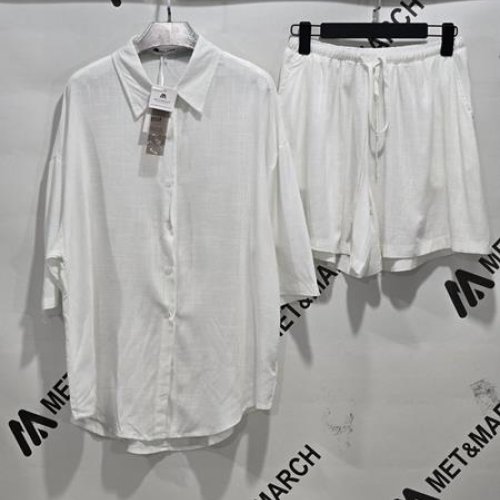 Костюм Dalkosti Shop (42-48) 8551 white (лето) Dalkosti Shop 8551 white