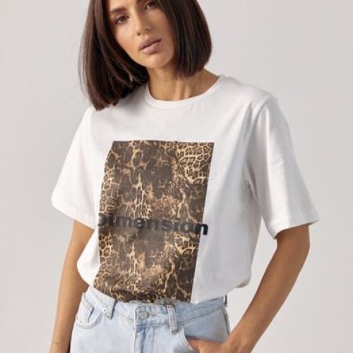 Футболка Dalkosti Shop (S-L) DS467 white (лето) Dalkosti Shop DS467 white