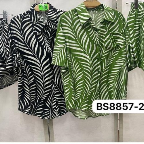 Костюм Шаолинь (M-XL) BS8857-2 green (лето) Шаолинь BS8857-2 green
