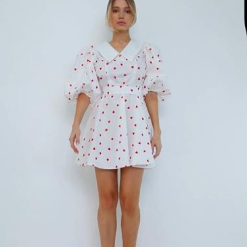 Платье Шаолинь (S-L) V5313 white (лето) Шаолинь V5313 white