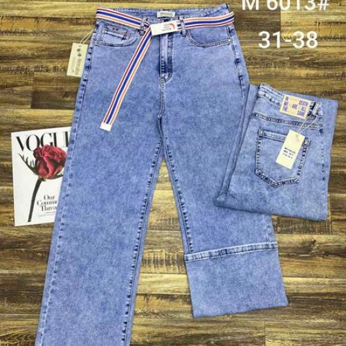 Джинсы Leen (31-38) M6013 blue (деми) Leen M6013 blue