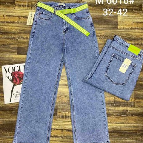 Джинсы Leen (32-42) M6016 blue (деми) Leen M6016 blue