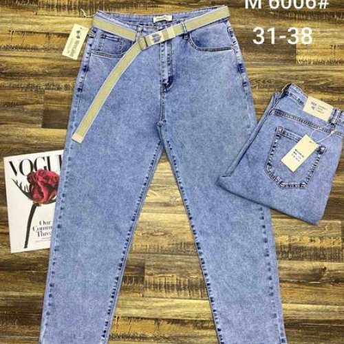 Джинсы Leen (31-38) M6006 blue (деми) Leen M6006 blue