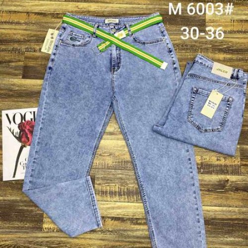 Джинсы Leen (30-36) M6003 blue (деми) Leen M6003 blue