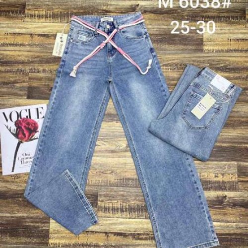 Джинсы Leen (25-30) M6038 blue (деми) Leen M6038 blue