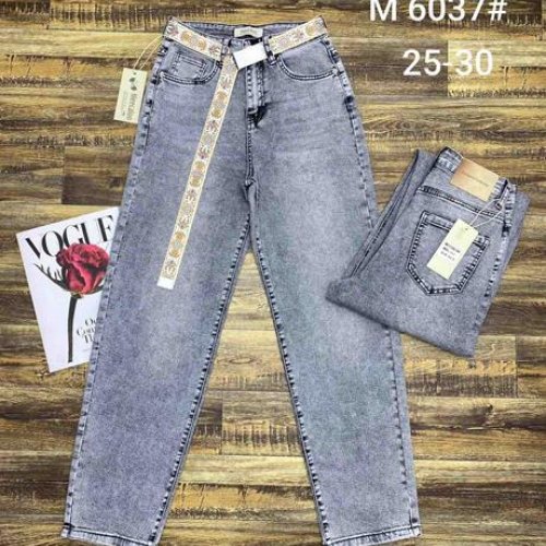 Джинсы Leen (25-30) M6037 grey (деми) Leen M6037 grey