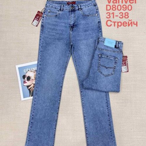 Джинсы Leen (31-38) D8090 blue (деми) Leen D8090 blue