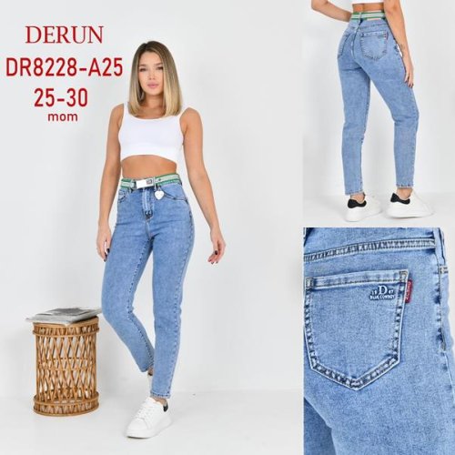 Джинсы Leen (25-30) DR8228-A25 blue (деми) Leen DR8228-A25 blue
