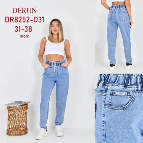 Джинсы Leen (31-38) DR8252-D31 blue (деми) Leen DR8252-D31 blue