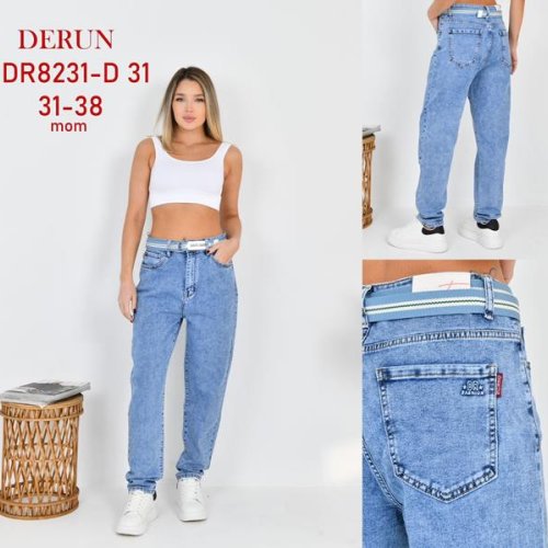 Джинсы Leen (31-38) DR8231-D31 blue (деми) Leen DR8231-D31 blue