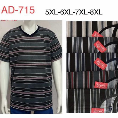 Футболка Steiner cloth (5XL-8XL) AD715 mix (лето) Steiner cloth AD715 mix