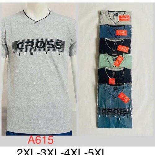 Футболка Steiner cloth (2XL-5XL) A615 mix (лето) Steiner cloth A615 mix