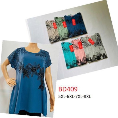 Футболка Steiner cloth (5XL-8XL) BD409 mix (лето) Steiner cloth BD409 mix