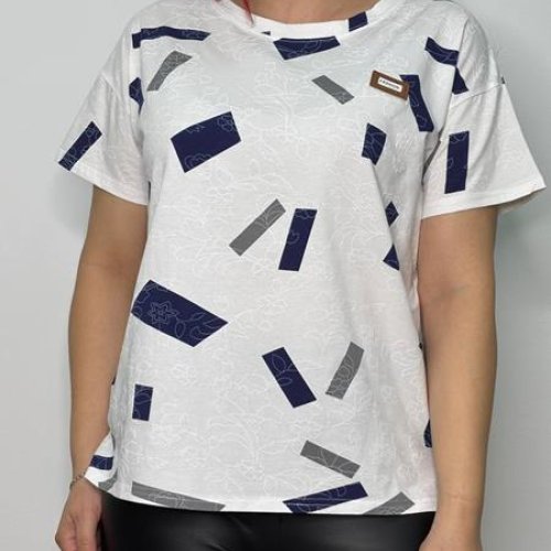 Футболка Kosta (42-48) KS454 white (лето) Kosta KS454 white