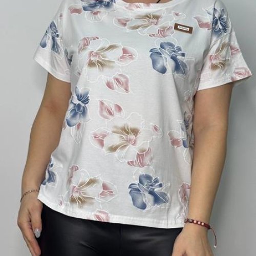 Футболка Kosta (42-48) KS462 white (лето) Kosta KS462 white