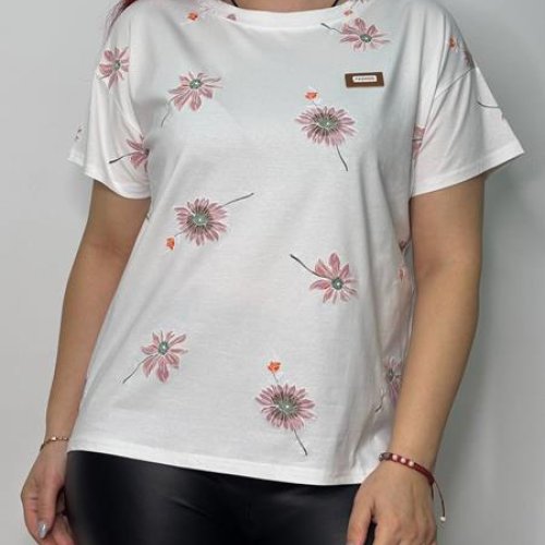 Футболка Kosta (42-48) KS469 white (лето) Kosta KS469 white