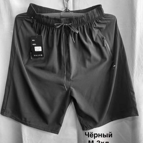 Шорты Minh (M-3XL) 306 black (лето) Minh 306 black