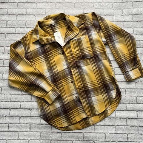 Рубашка Valentina (48-50) 6 yellow (деми) Valentina 6 yellow