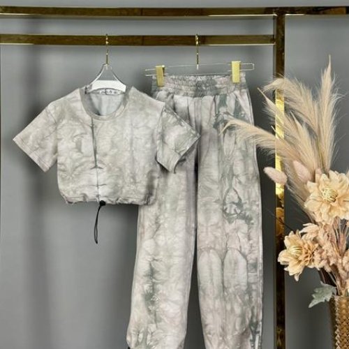 Костюм спорт Delfinka (146-164) 555 grey (лето) Delfinka 555 grey
