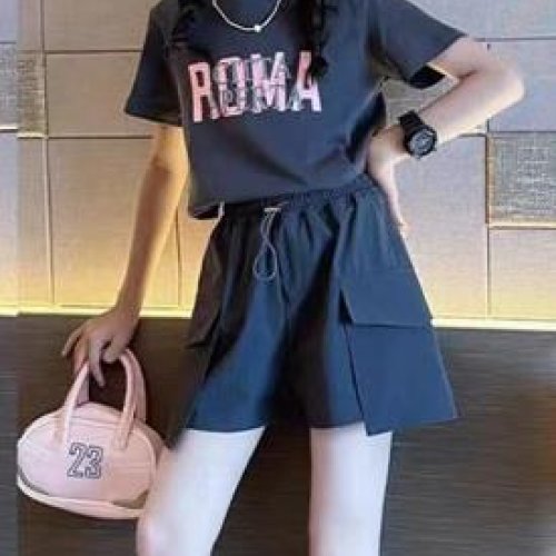 Костюм Delfinka (110-150) C012 black (лето) Delfinka C012 black