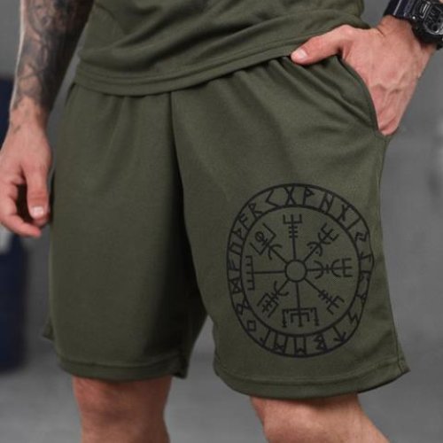 Шорты Madoka (M-3XL) 831 green (лето) Madoka 831 green