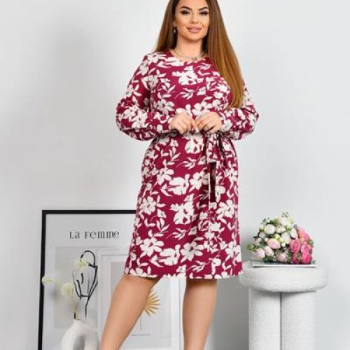 Платье Iren Veles (50-56) 1023-1 wine (деми) Iren Veles 1023-1 wine